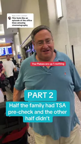 Replying to @Kiki  the drama continues #travel #tsaprecheck #funnytravel #dysfunctionalfamily 