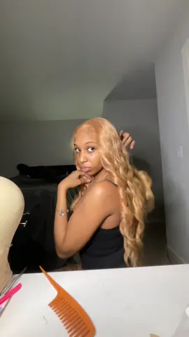 #strawberryblonde #wig #SyntheticWig #WigInstall #WigReview 