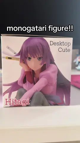she is so cute #monogatari #bakemonogatari #figure #animefigure #hitagisenjougahara 