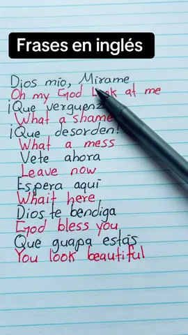 Frases en inglés 