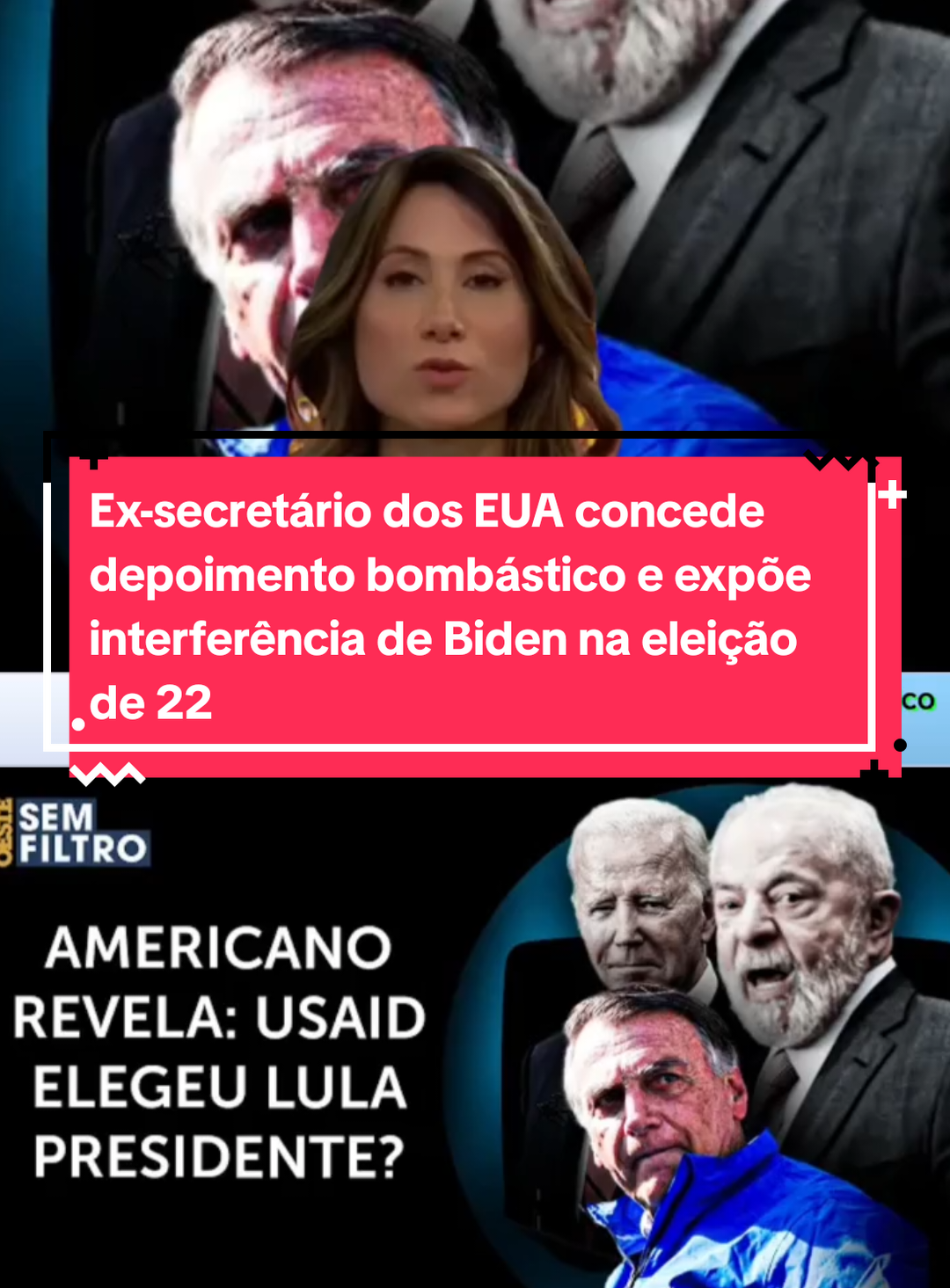 Ex-secretário dos EUA concede depoimento bombástico e expõe interferência de Biden na eleição de 22 #semfiltro #stfvergonhanacional #governo #politica #politicos #direita #direitaconservadora #direitabrasil #direitaconservadora🇧🇷 #direitanotiktok #direitaliberal #direitaunida #corte #cortes #cortespodcast #fyp 