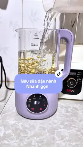 Chưa đến 4.0.0k mà tiện lợi lắm nha. Đam mê sữa hạt tự nấu thì không thể bỏ qua#suadaunanh #food #suahat #maynausuahat 
