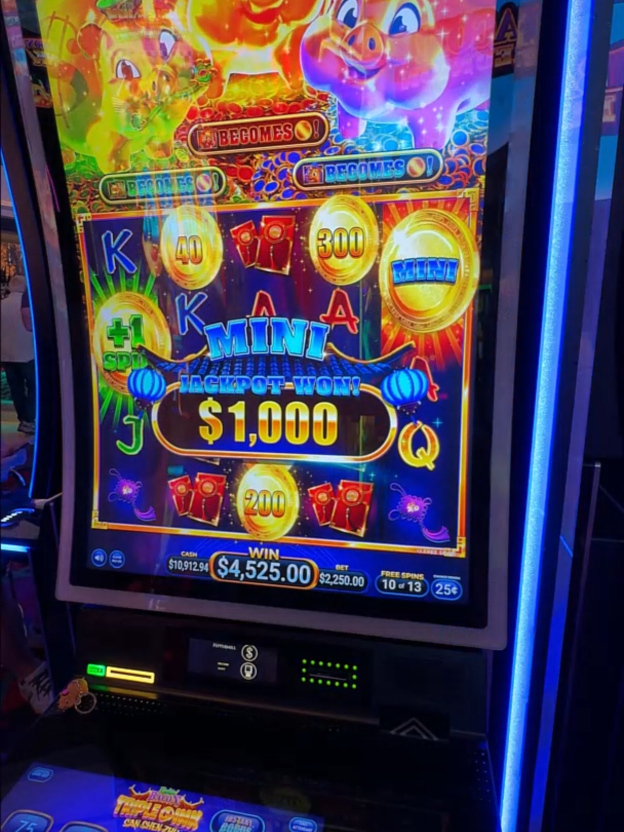 Piggy Payday Heaven!! #casino #slots #jackpot
