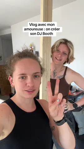 Tadaaaaa, la prochaine déco des soirées @Tech2K fait homemade 🎀💁🏼‍♀️ Vous aimez ? ✨ #lesbiancouple #lesbian #montpellier #queer #Vlog #couple 