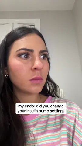 I make my owns changes all the time and my endo is okay with me doing that! This is just a lighthearted joke! #typeonediabetes #type1diabetes #t1d #endo #diabetic #insulinpump