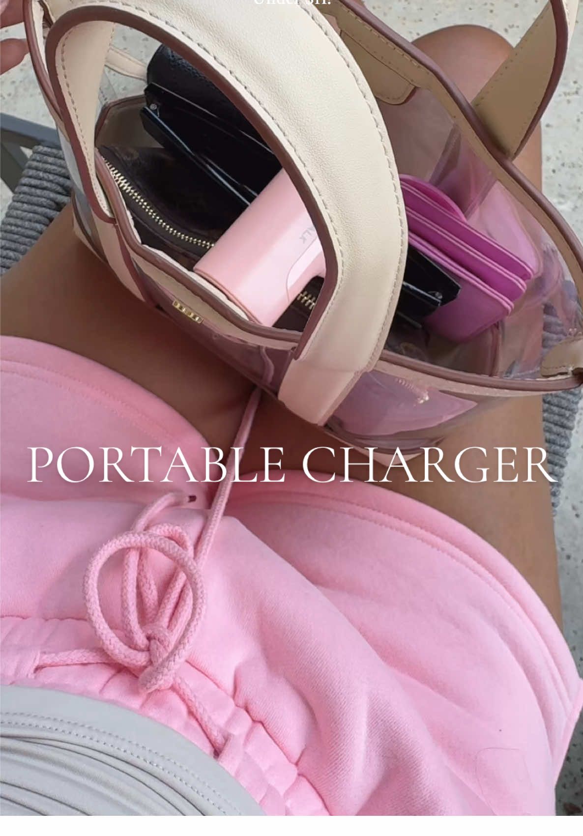This tiny charger saves me constantly — no cords, no bulk, and under $11?! Fits right in your pocket or purse 🔋💖 #portablecharger #batterypack #powerbank 