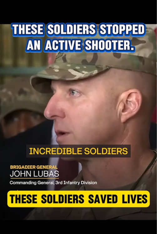 Brig. Gen. John Lubas, commanding general of the 3rd Infantry Division, praised the Soldiers who subdued the gunman and administered first aid during the Fort Stewart shooting on August 6, 2025. #usarmy #veteran #fortstewart #military #Hero #challenge 