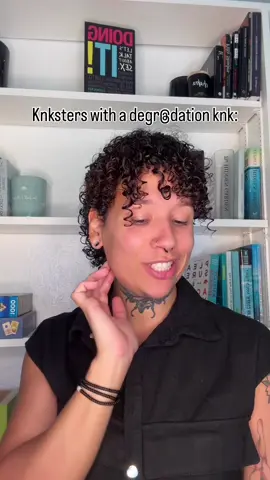 A degrad@tion knk focuses on er*ticizing shame, embarrassment, or insult. Common examples might include: 	•	Being called degrading names (e.g. sl/t, worthless, object) 	•	Being made to perform embarrassing acts 	•	Being treated as “less than” in roleplay (e.g., pet play, objectification) 	•	Forced exh!bitionism or mockery (again: all consensual!) CONSENT IS CRUCIAL THO!  Degr@dation play requires trust, communication, and clear boundaries. 🖤Consent means context: Being called a degrading name by a stranger = not okay. But in a negotiated scene = possibly thrilling. (this reel is just a skit!! don’t actually do this) 🖤Negotiation helps protect emotional triggers: Someone might love being called “sl!t” but hate being laughed at. 🖤Safe words are vital: They create a clear exit if something goes too far. 🖤Aftercare is essential: Degradation can stir up real feelings. Aftercare helps re-ground and reconnect. As a seggs therapist I have seen degr@dation to be used harmfully too.  A degradation knk is about consensually playing with shame, power, and humiliation in a way that’s arousing, affirming, and fun for the people involved BUT some folks have come in and expressed that they have struggled to differentiate play from real life self worth.  When handled with care, communication, and mutual respect, it can be a deeply connecting  experience but with all things, we have to assess the risk.  If any knk is not serving you, harming you, or making you question your self worth, REEVALUATE! Is it worth engaging with it if you feel worse than before? If you’re having a hard time pulling away from engaging with it but receiving negative effects, DM ME!  I’m here to help and have ample resources to support you & send your way 🖤 . . . . . . . . . 	#ConsentMatters 	#CommunicateBeforeYouPlay 	#RespectAndConsent 	#MutualRespect 	#AskFirst 	#TalkAboutIt 	#EmotionalSafety 	#SafeConnection 	#TrustFirst 	#HealthyDynamics 	#PleasureIsHealthy 	#OwnYourDesire 	#ShameFreeZone 	#PleasureEducation 	#CuriousAndConsentual 	#ExploreWithCare 	#IntimacyEducation 	#letstalkaboutit  #lifewflo  