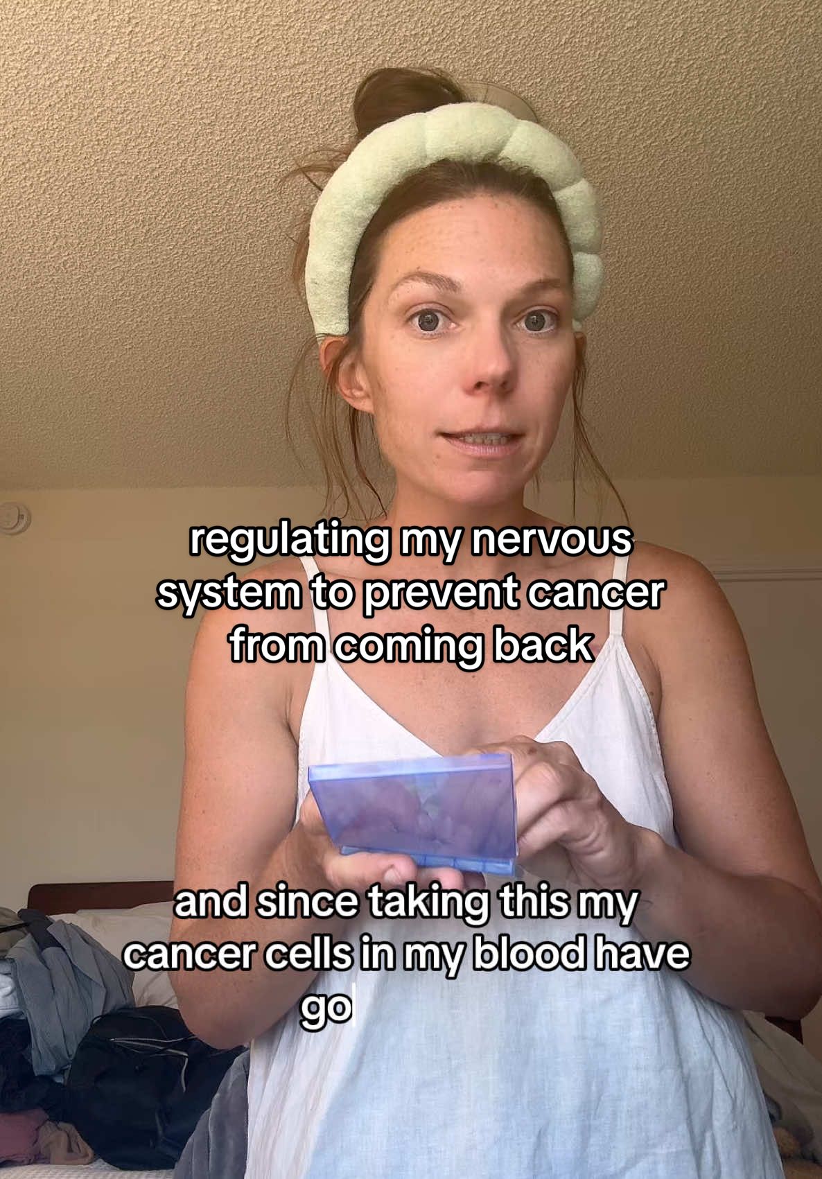 Upping my dose. 🫶❤️Regulating my nervous system to PREVENT my cancer from coming back  #therapy #nervoussystem #anxiety #depression #MentalHealth #scan #cancer #cancersurvivor #coloncancer 