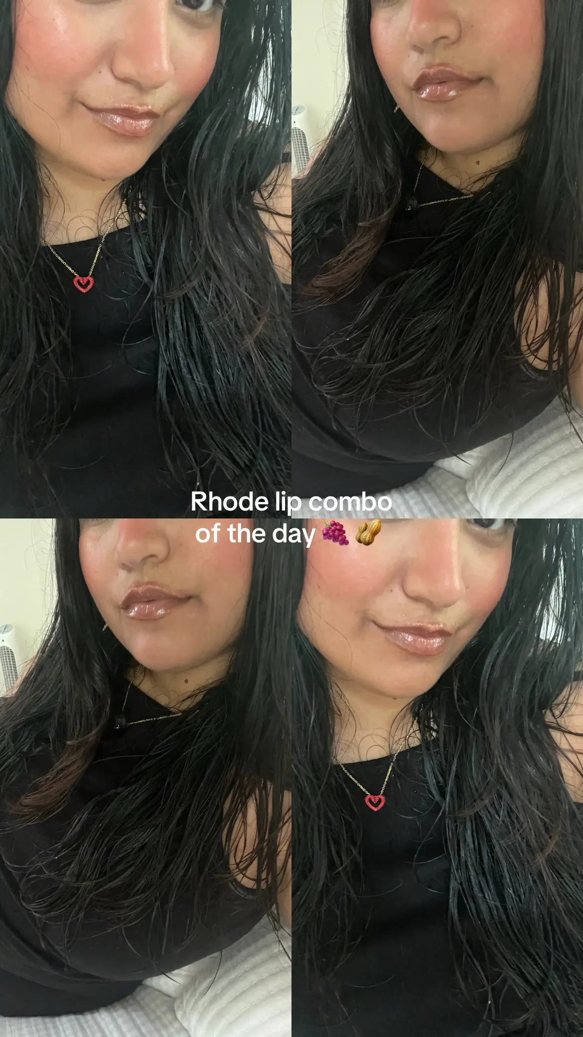 @rhode skin #lipcombo #rhode #rhodeliptreatment #rhodeliptint #lipgloss 