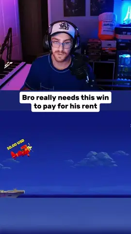 Bro really needs this win to pay for his rent #kickstreaming #streamer 