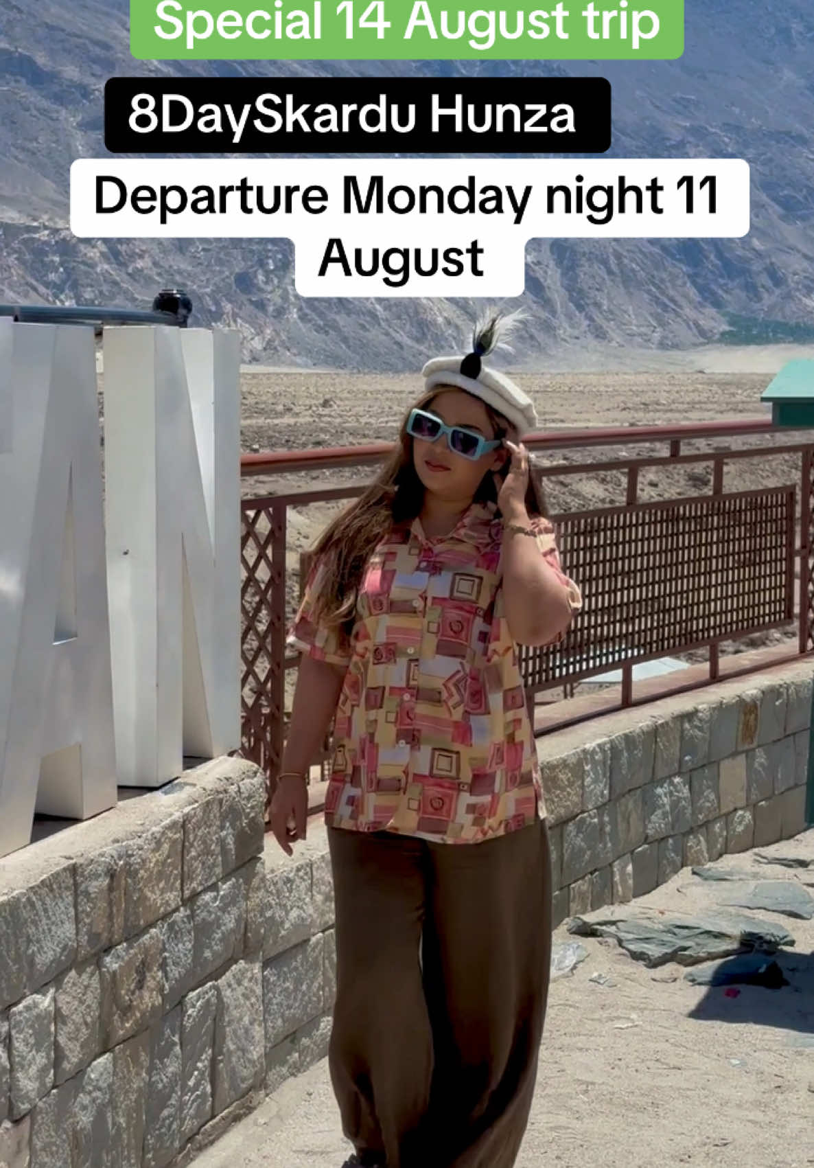 SPECIAL WEEKLY TOUR AVAILABLE ✨❤️ : DEPARTURE DATES ✨❤️ : TURSDAY NIGHT & FRIDAY NIGHT & MONDAY NIGHT ✨❤️ : 3 DAYS NARAN KAGAN ✨❤️ : 3 DAYS SWAT KALAM ✨❤️ : 3 DAYS KASHMIR ARANGKEL : 5 DAYS HUNZA + NALTAR VALLEY ✨❤️ : 6 DAYS SKARDU + BASHU VALLEY ✨❤️ : 8 DAYS HUNZA + SKARDU ✨❤️  ✨❤️ BOOKING NOW ✨❤️