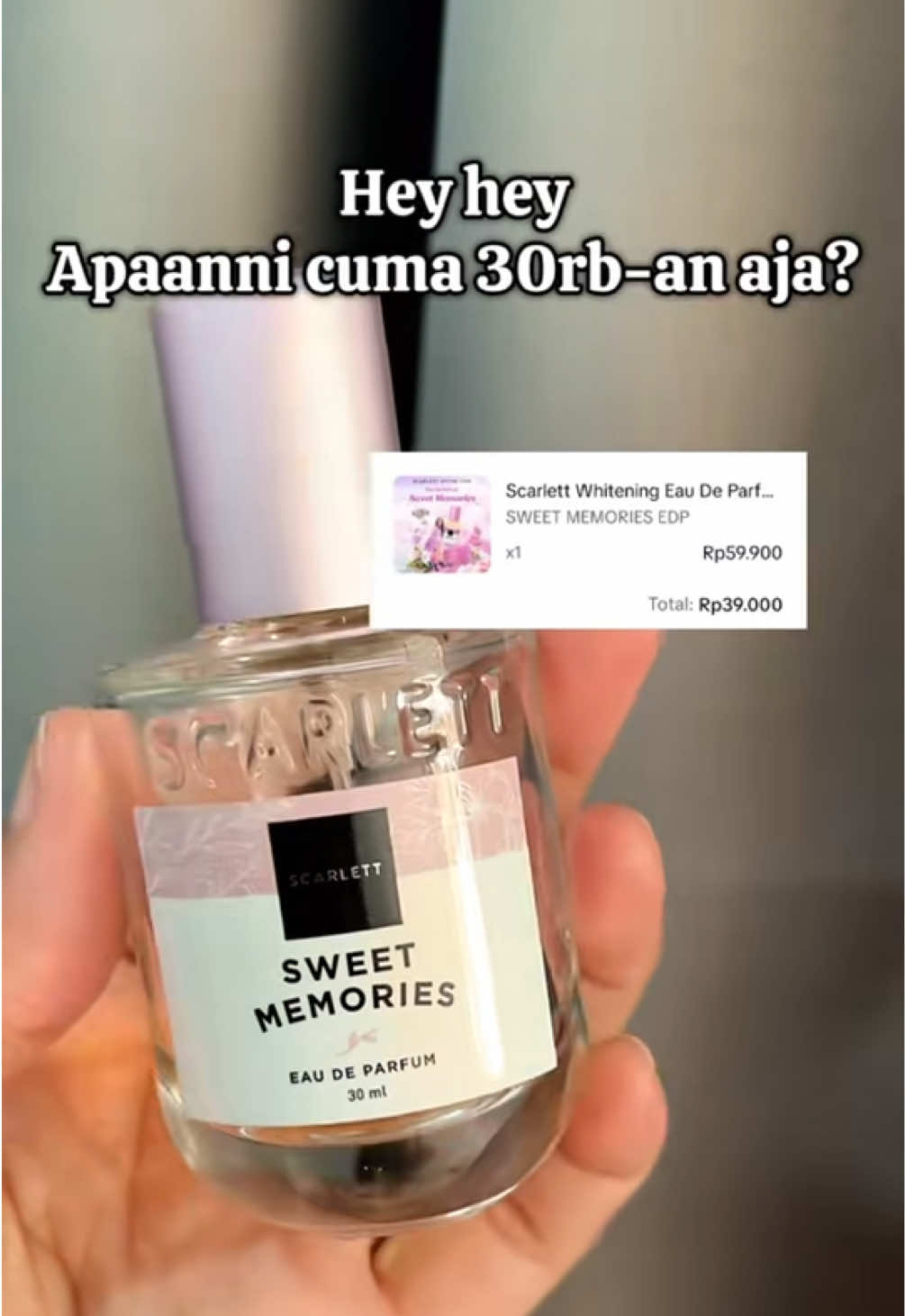 AAAAAA KAPAN LAGI PARFUM SEMURAH INI😭😭😭 #scarlett  #parfumscarlett 
