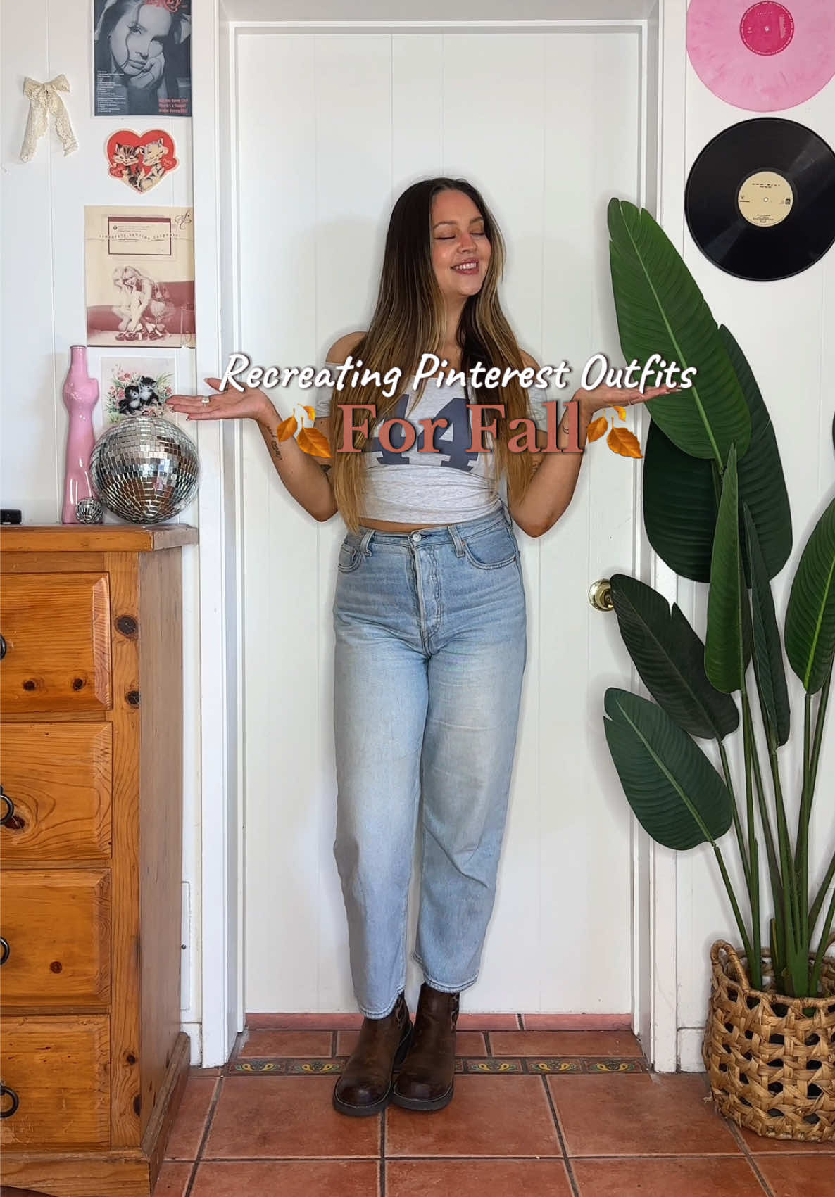 Recreating Pinterest Outfits For Fall🤎 #falloutfitinspo #fallfashion  #OOTD #drmartens #pinterestoutfit 