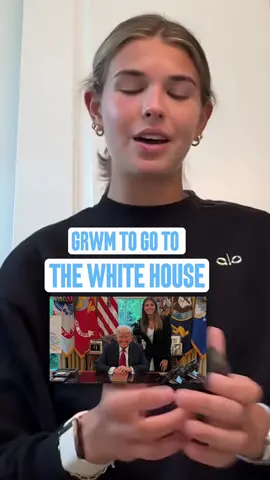 GRWM to go to the White House a few months ago for my grandpa’s birthday dinner! #grwm #whitehouse #makeup 