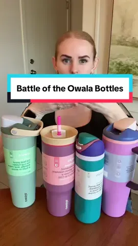 Which one would you pick?? #owala #owalawaterbottle #owalafreesip #owalatumbler #owalalife #tumblersoftiktok #tumblercups #tumblerreview 