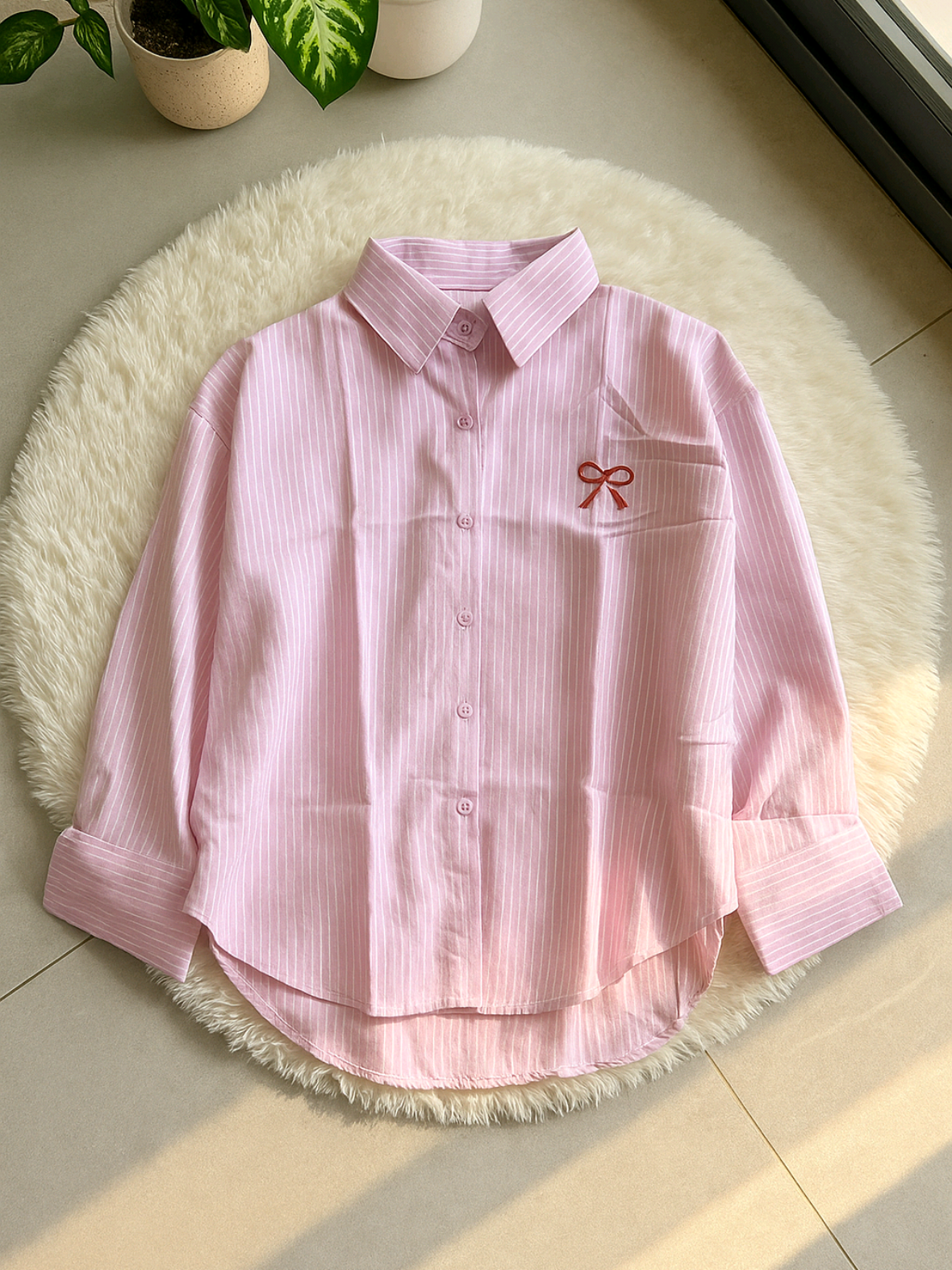 Kemeja Wanita RIBBONI PITA bordir bahan lembut dan adem😍 #blousecantik #kemejawanita #bajuwanita 