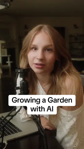 Growing a gratitude garden with AI #ai #nocode #lovable 
