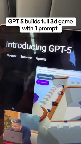 GPT5 builds full 3d game with 1 prompt : it’s about to be wild! #ai #nocode #vibecoding #samaltman #dev #openai 