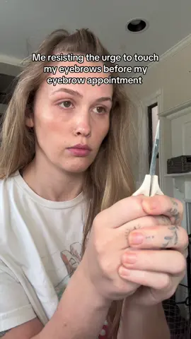 I know I will ruin everything but also I hate it #eyebrows #eyebrowappointment #girliethings 