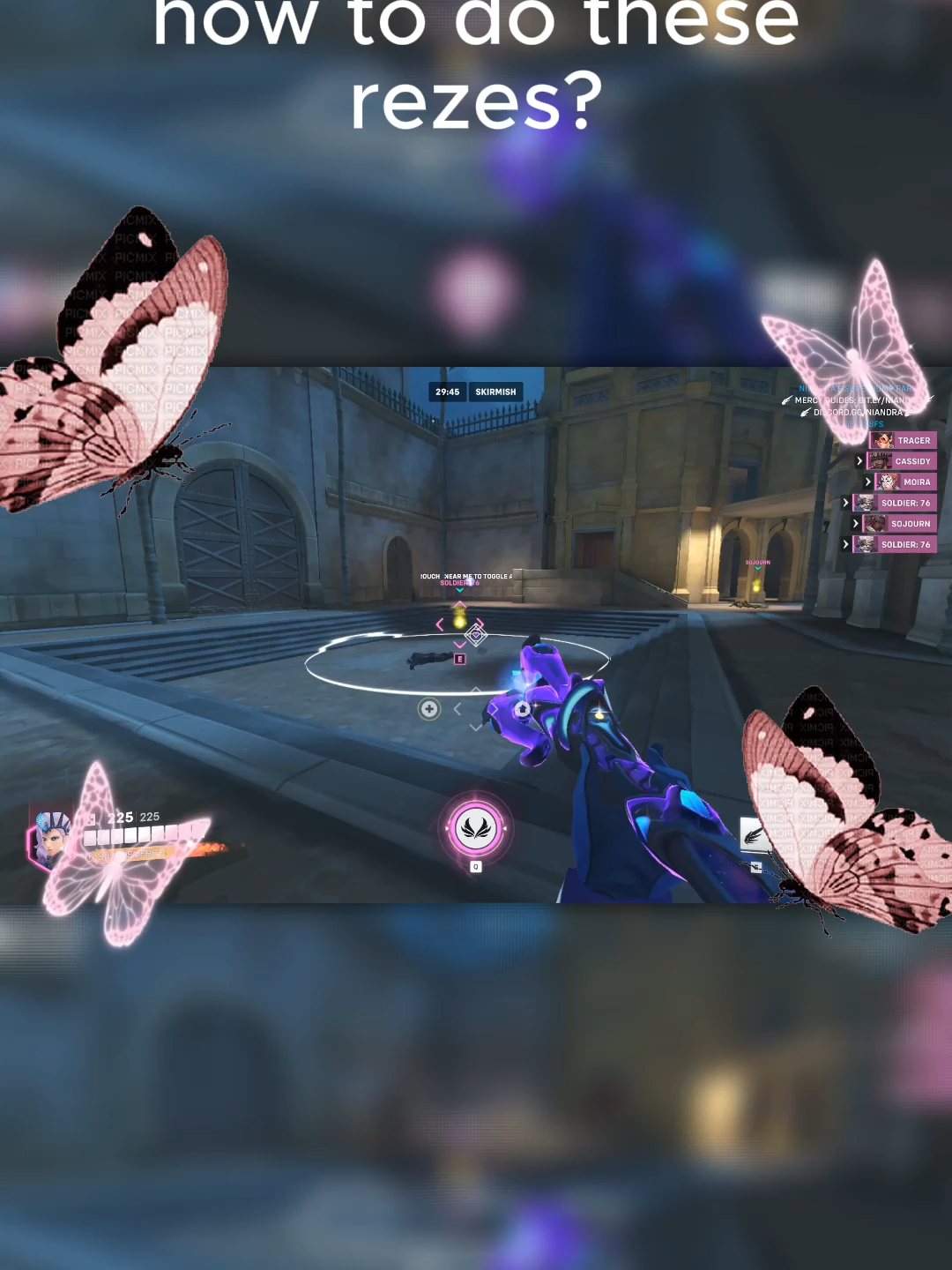 Rez tutorial #ilovemybf #mercymain #potg #mercyoverwatch #pretty #mercy #rez