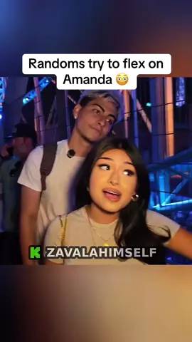 Randoms try to flex on Amanda #zavala #amandasolis #fyp #viral 