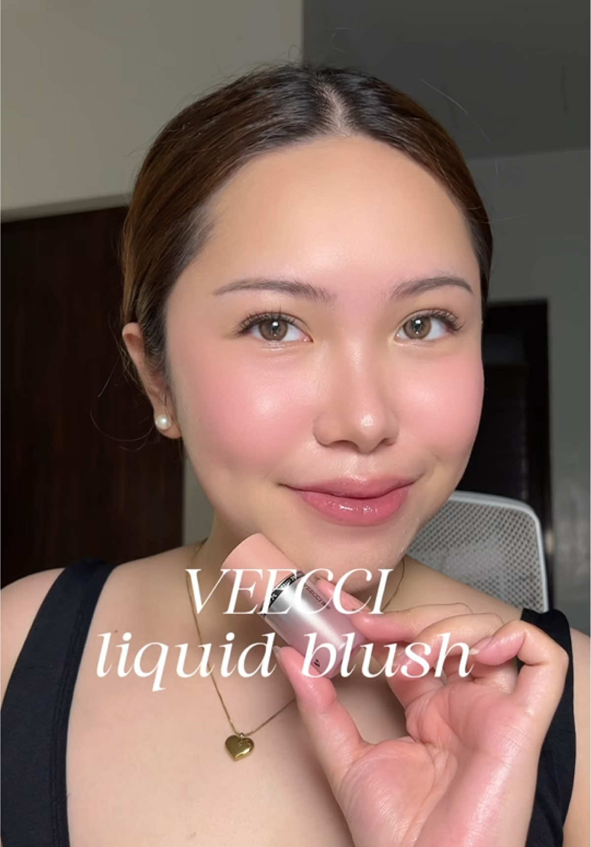 VEECCI liquid blush in C04 💕 #veecci #liquidblush #mutedshade #fyp 