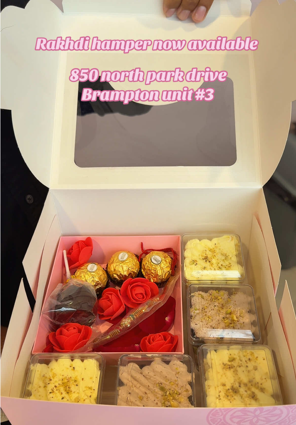Now available at neesha bake shop 850 north park drive unit #3 #rakhdi #viral #foryou #neesha_bakery_ 