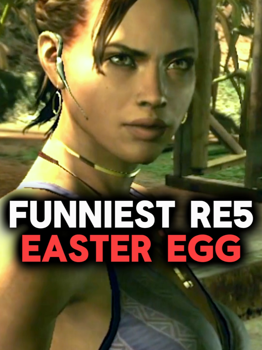 I cant believe they added this in RE5😂 #residentevil #re5 #horrorgame 