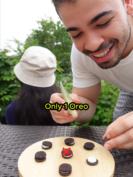 Mini Oreo Wasabi Trend🔥🤣 #wasabi  #GameNight #familyfriendly 