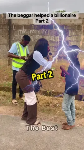 The beggar helped a billionaire  Part 2 #fyp #shorts #goviral #foryoupagе 