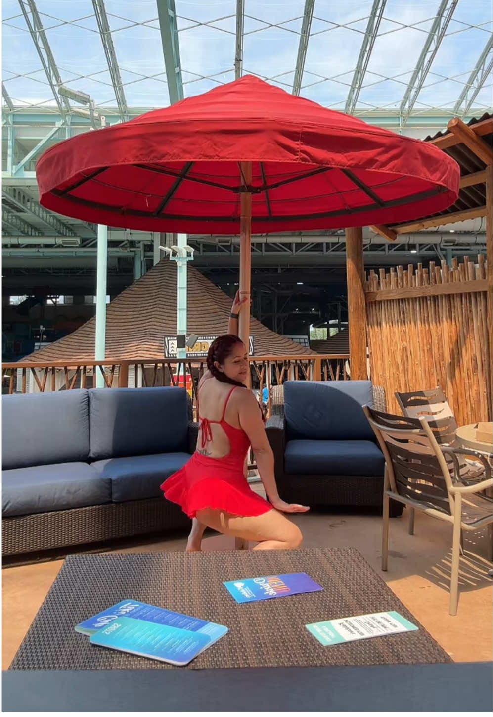 Aye! #vacation #vip #leovibes #Kalahari #pool 