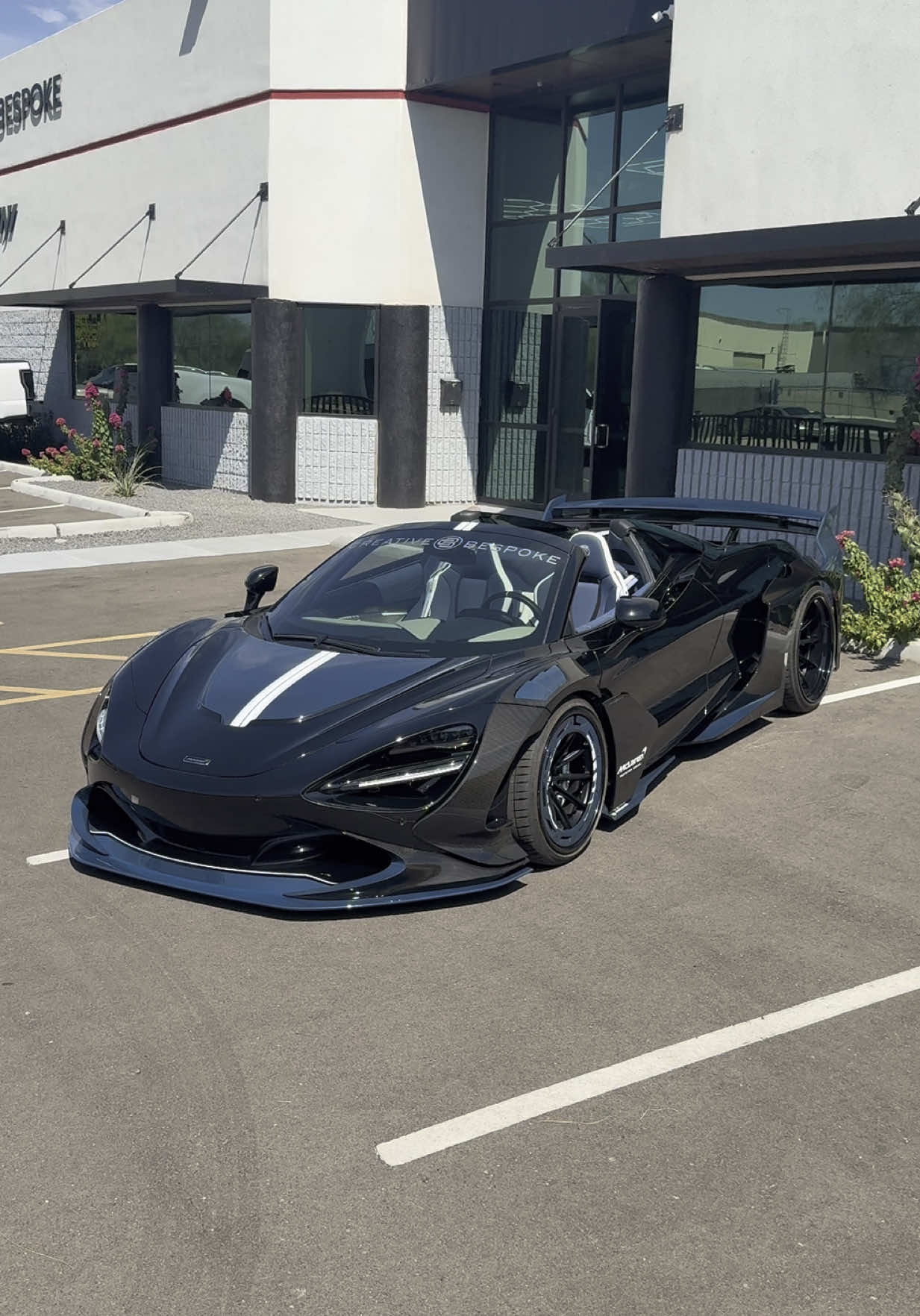 Introducing our Blue Carbon Widebody Mclaren 720s… #fyp #mclaren #720s #cartok #cars #foryou #viral #reveal #creativebespoke #bespoke #trending #trend 