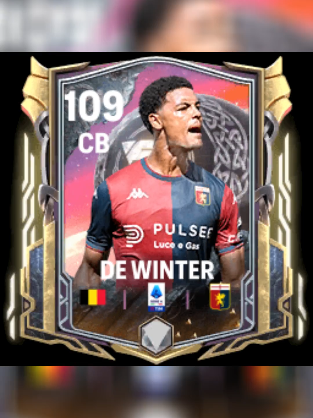 CUIDADO! con la carta de Winter 109, está chetadísima #fcmobile #fifamobile