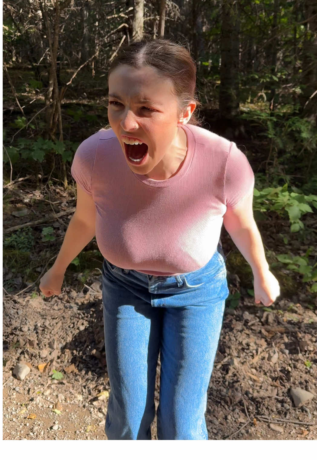 Letting all of my anger out one scream at a time
