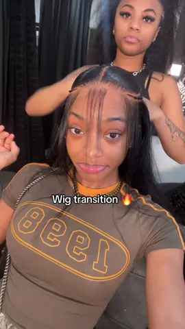 Wig transition 🔥 Wig from @denacfi hair 13x6 full frontal 26inch #foryoupage #theactualniyah #blowthisup #viral #wigtransition #13x6lacefrontwig #hairtransformation #wiginfluencer #wiginstall 