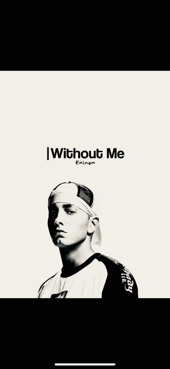 without me #eminem #song #tipografia 