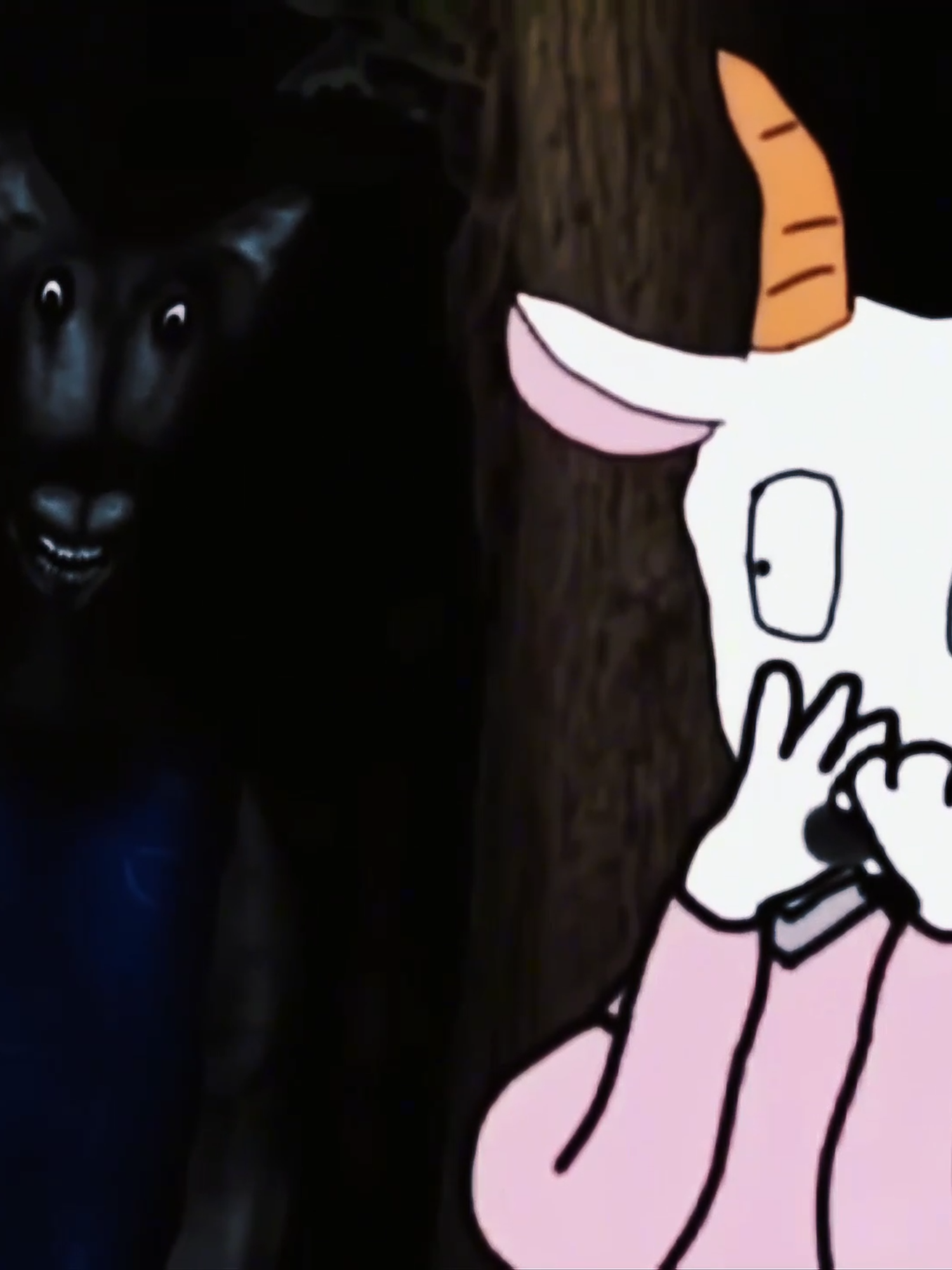 WHY DID SHE STOP RUNNING!!! The Wolf and the Seven Little Goats (Analog Horror) #1  #analog #analoghorroredit #anloghorrorthethreelittlepigs #thethreelittlepigs #vhs #vhsedits #fypシ #fypシ゚viral #blowthisup #foxymations #hansel #hanselandgretel #scary #horror #horrortok #TheWolfandtheseavengoats #horrorstoriestok
