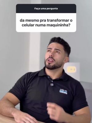 Transforme seu celular em maquininha! Disponível a partir do Iphone XR+
