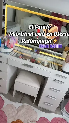 El Vanity más Viral está en oferta relámpago aprovecha y págalo con Joarna que te da opciones de pagarlo en 4 pagos (Yitahome Vanity Desk Set with #Yitahome #Vanity #Desk #Set with #ofertarelampago⚡️ #parariiiiiiiiiiiiiiiiiiiiiiiiiiiiiiiiii 