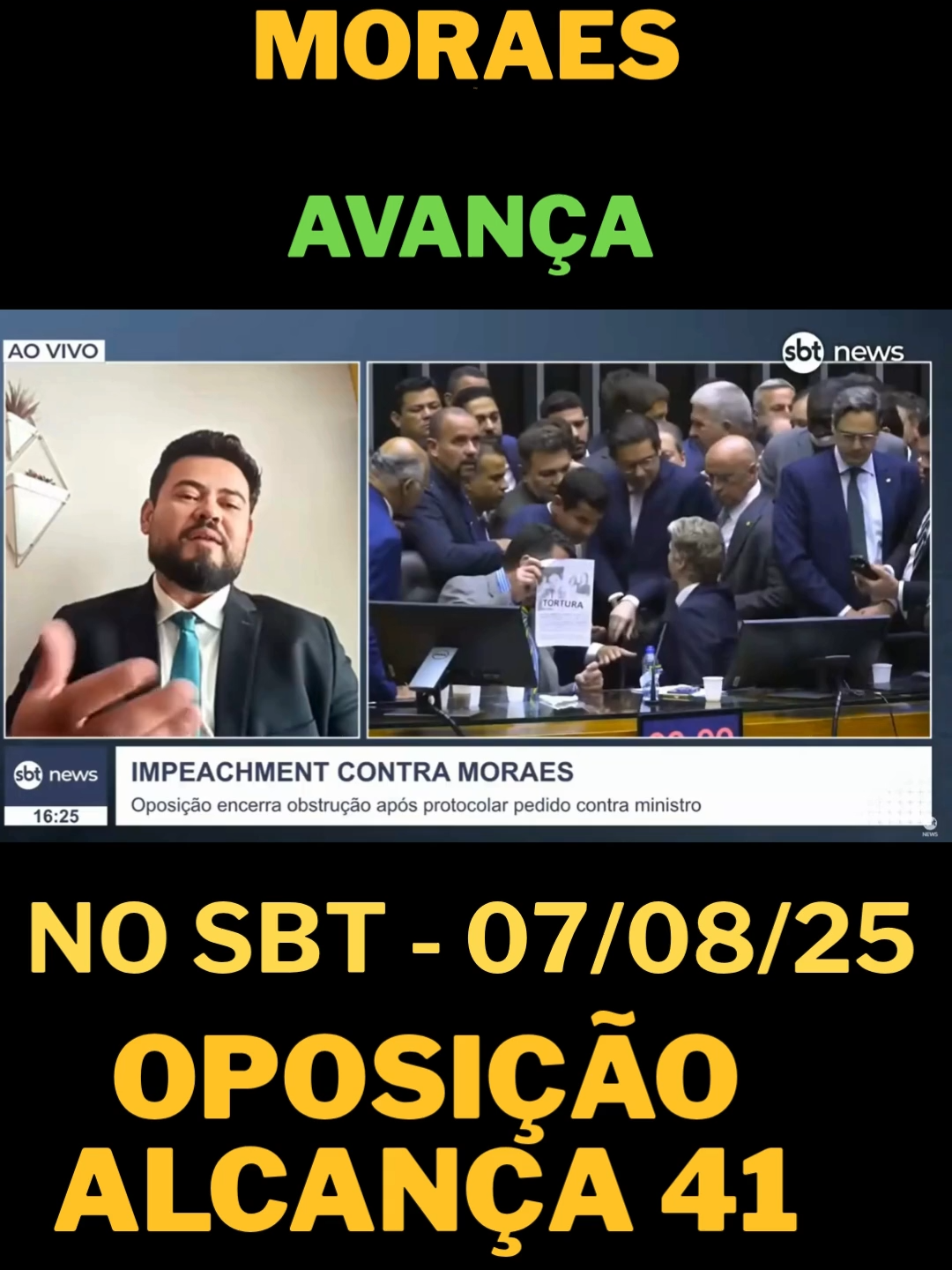 💥Impeachment de Alexandre de Moraes avança e Oposição alcança 41 assinaturas e protocola o impeachment de Moraes