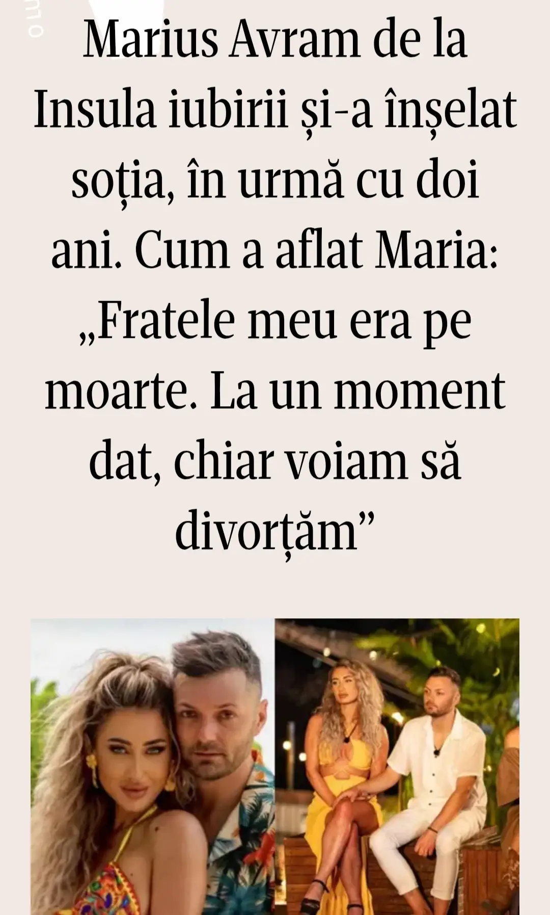 #maria #andrei #ella #oana #grozavu #insulaiubirii #insulation #marcel #viral #scandal #jaguar 