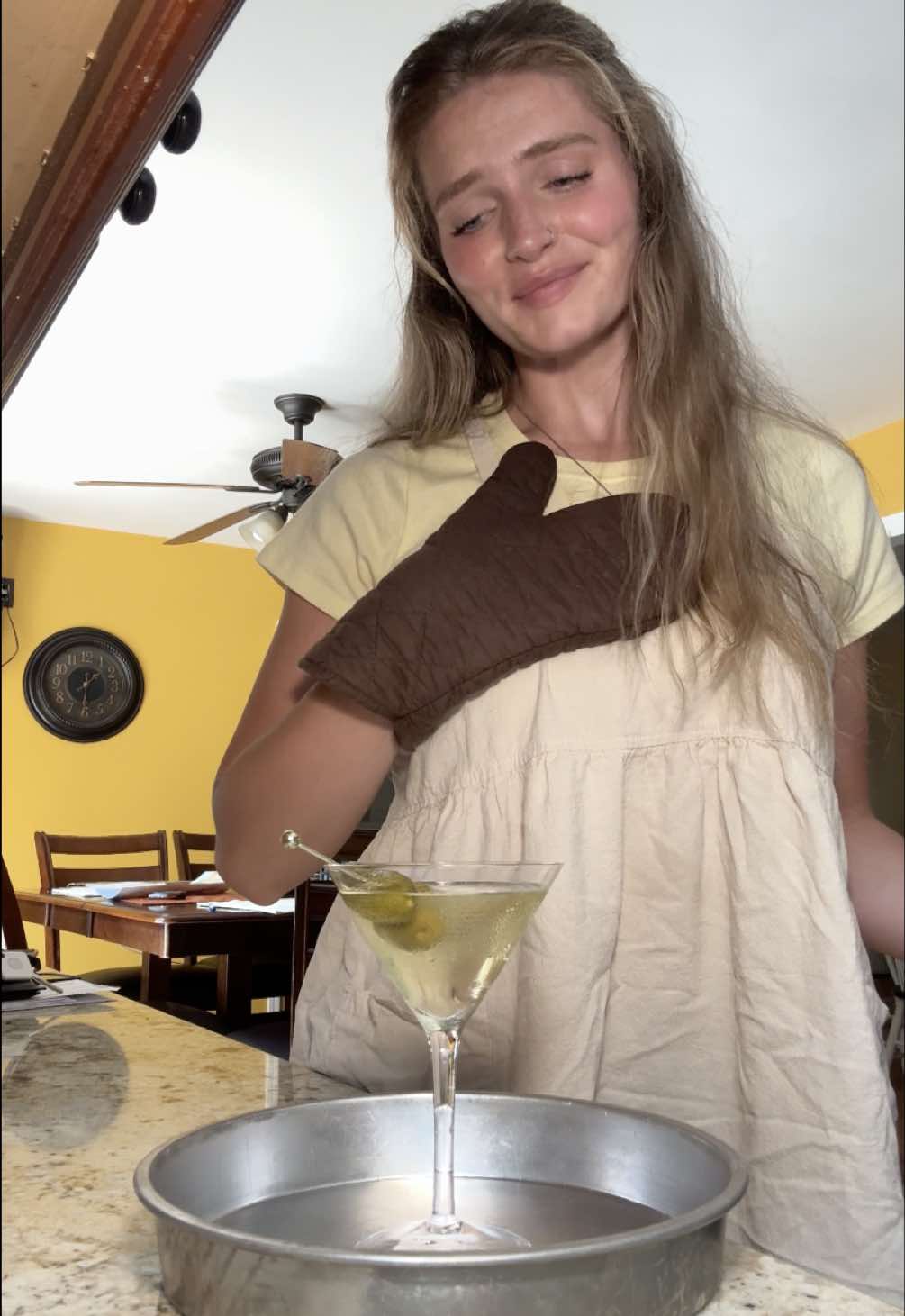A recipe that holds a special place in our hearts.✨ #trend #humor #martini #dirtymartini #myfavoriterecipe #viral 