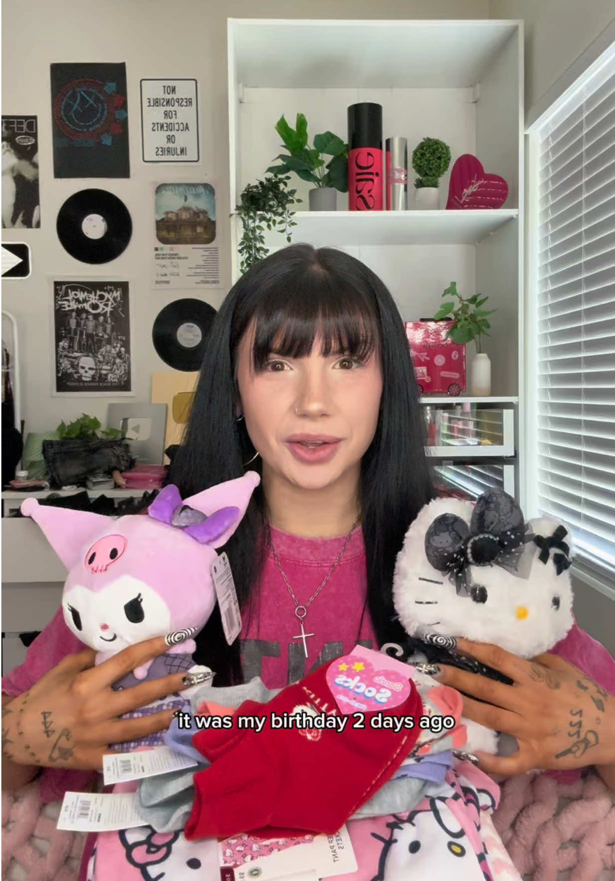 birthday haul!! (i have a hello kitty obsession) #haul #hellokitty 