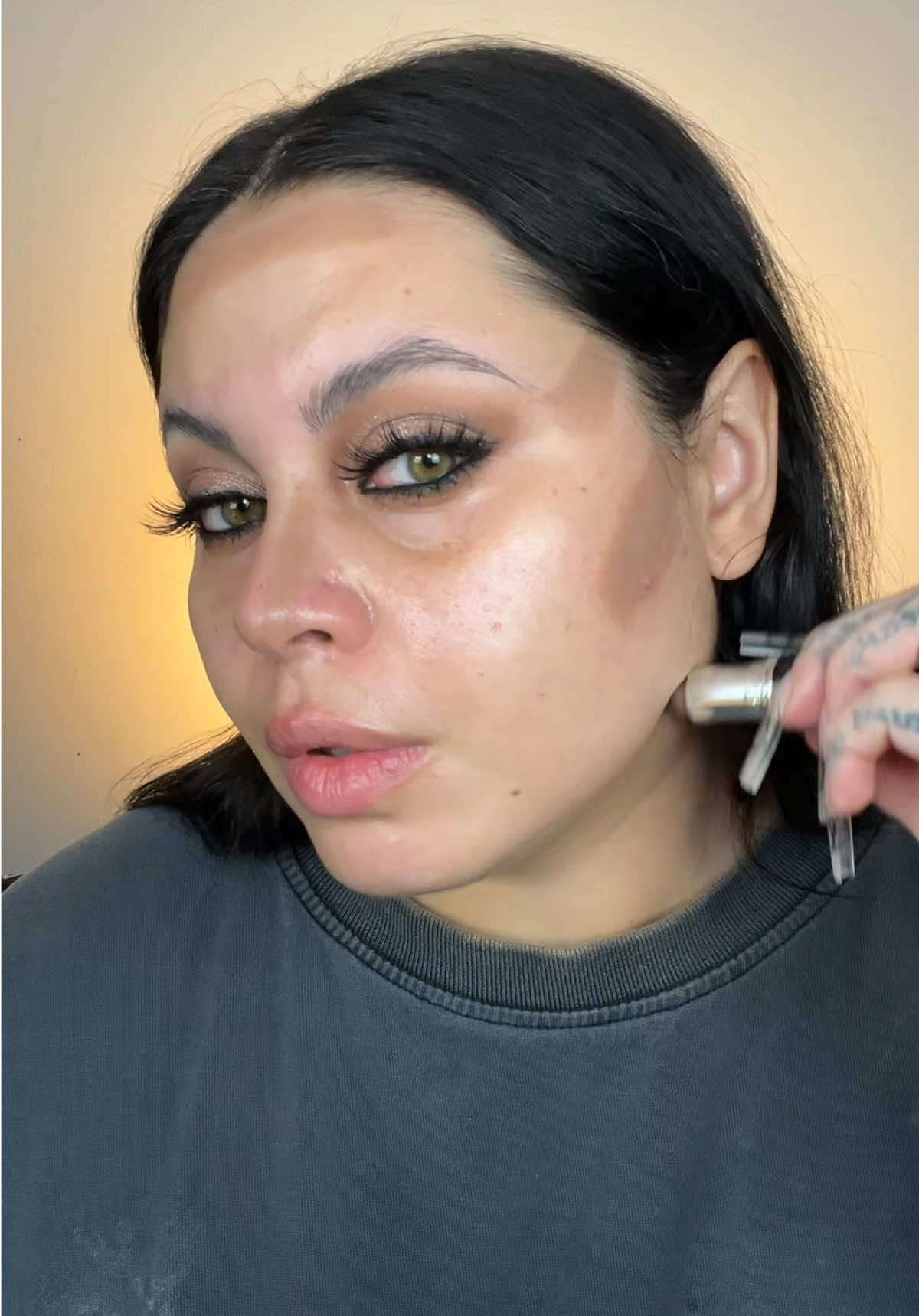 Me 🤝 my base routine  @maccosmetics @MOB Beauty 