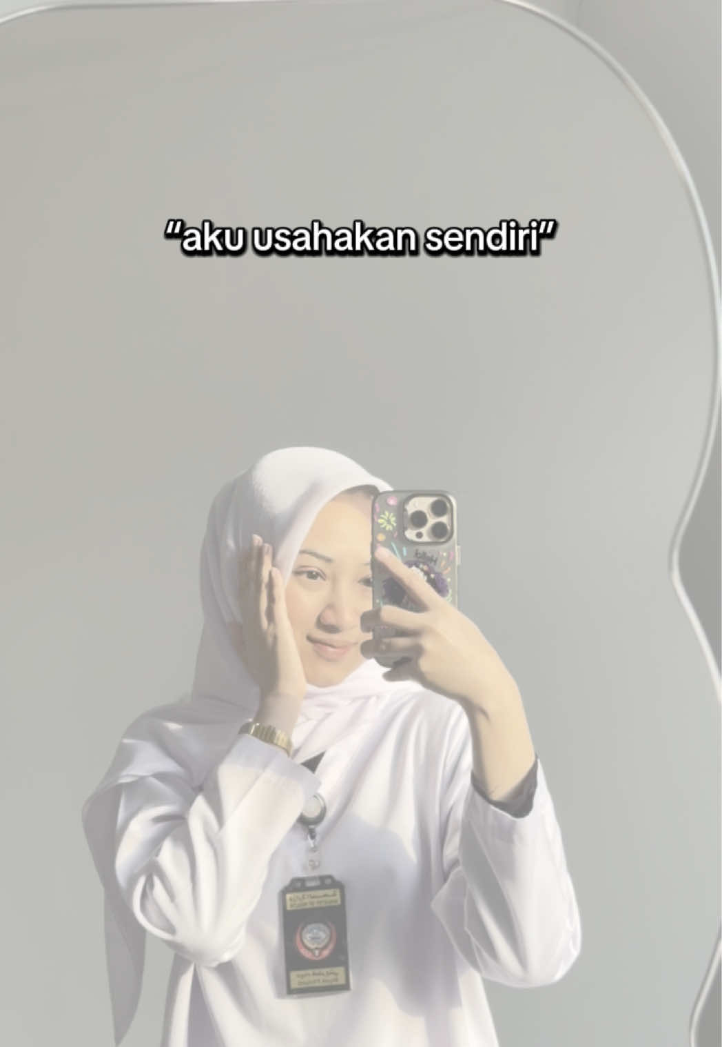 gapapa, bisa diusahakan sendiri ko 