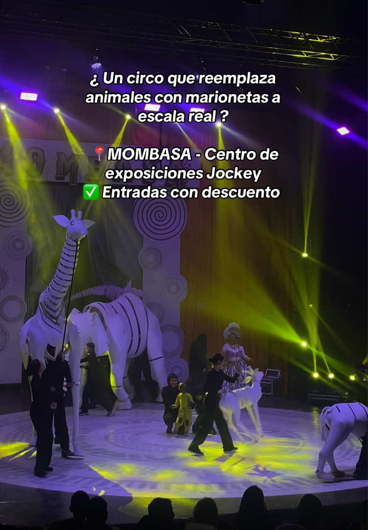 ✅Tenemos entradas con dscto 🎫🔥 🎪 ¡El circo más increíble ha llegado a Lima con marionetas a escala real !  📍 Circo de Mombasa 🎟️ Compra más barato que en boletería 💸 🚨 ¡Entradas limitadas! ¡Aprovecha ahora! 👇 Escríbeme para más info o link en bio . #lima #circo #entradas #animalista #mombasa #teatro #marionetas #animales #limaeventos #fyi #viralvideos 