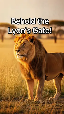 Behold the Lyon’s Gate!  #Divinewisdom #christconsciousness #infinity #eternalwisdom #infinitemind #lyonsgate #lionsgate 