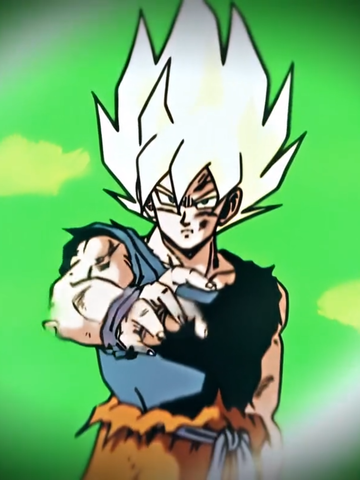 Ssj Namek>> #goku #dragonball #dragonballz #animetiktok #120fps ★ upload method ★ TG: @editing_news