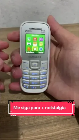 Samsung Keystone 2 GT-E1207Y Menos hype, mais utilidade um celular que entrega exatamente o que promete  #nolstagia #samsung #cellphones